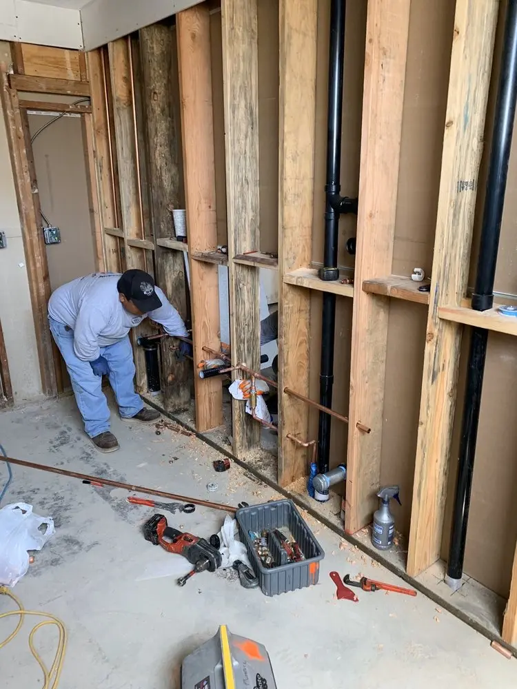 Commercial rough-in plumbing for Gas Line Repair in New London